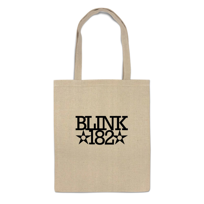 

Сумка-шоппер Printio Blink182 star бежевая, Бежевый, Blink182 star