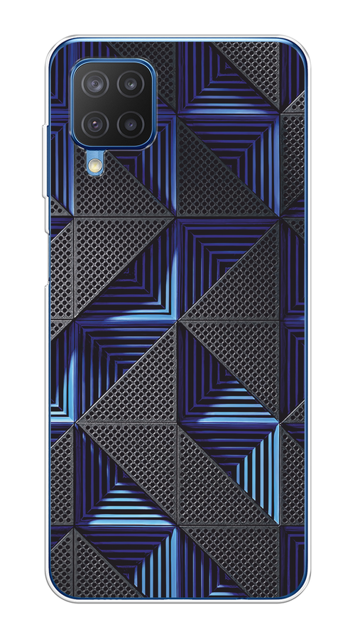 

Чехол на Samsung Galaxy A12/M12 "IBM", Серый;синий, 2102650-3