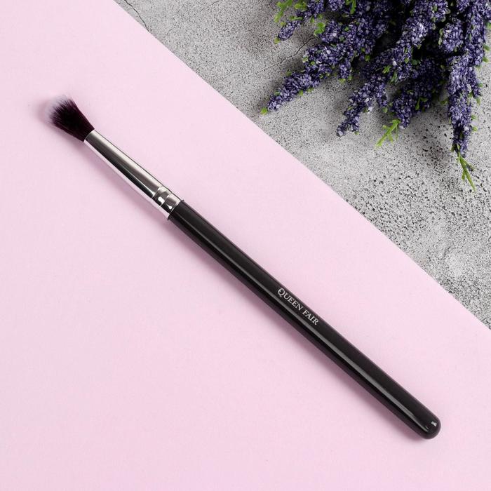 Кисть для макияжа «Brush GRAPHITE», 18,5 см, цвет тёмно-серый queen fair кисть для макияжа brush graphite