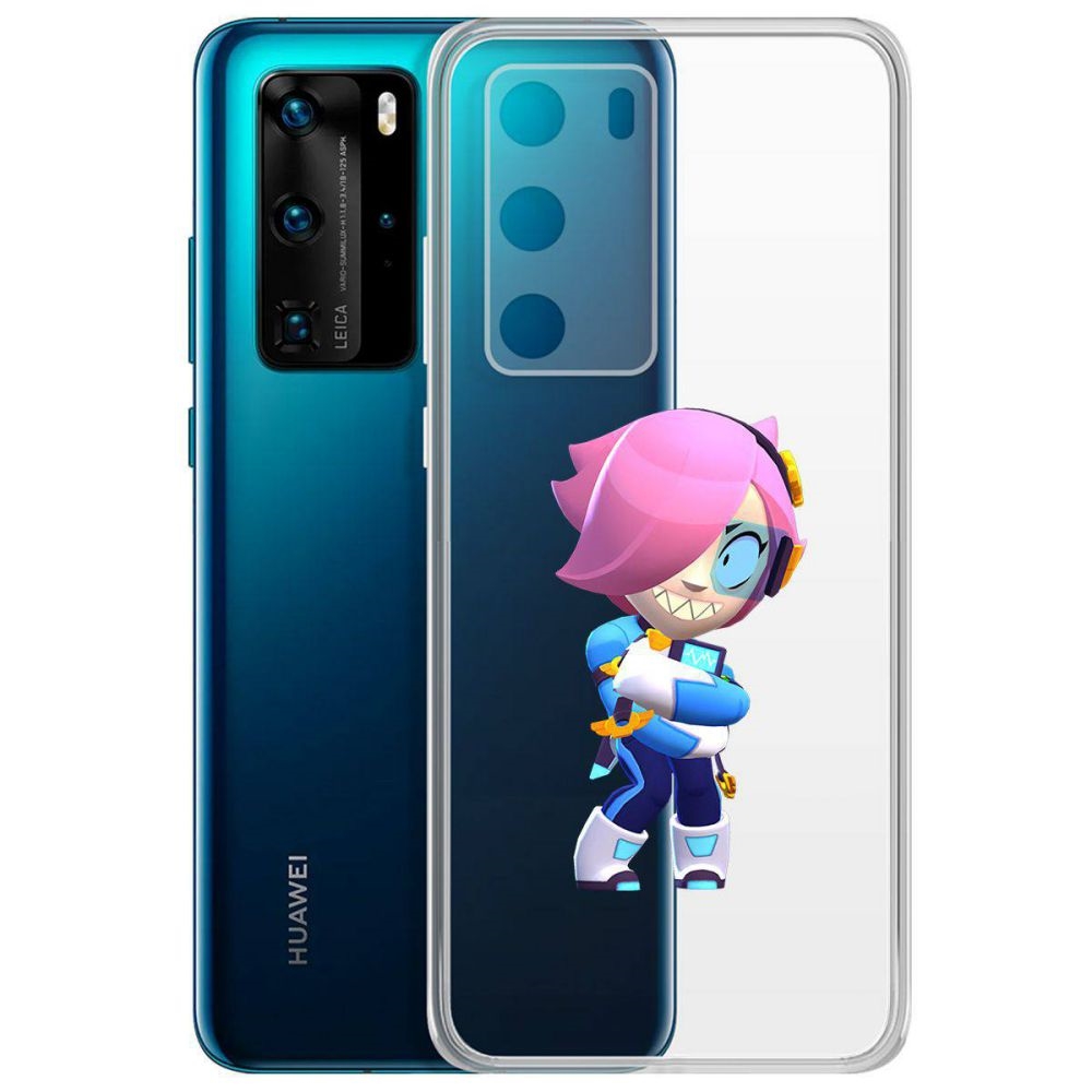 

Чехол-накладка Brawl Stars-Колетт Навигатор для Huawei P40