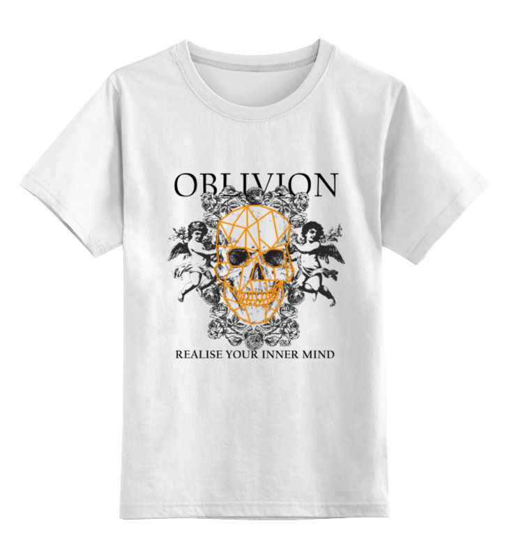 

Детская футболка классическая Printio Oblivion, р. 140, Белый, 0000000650632