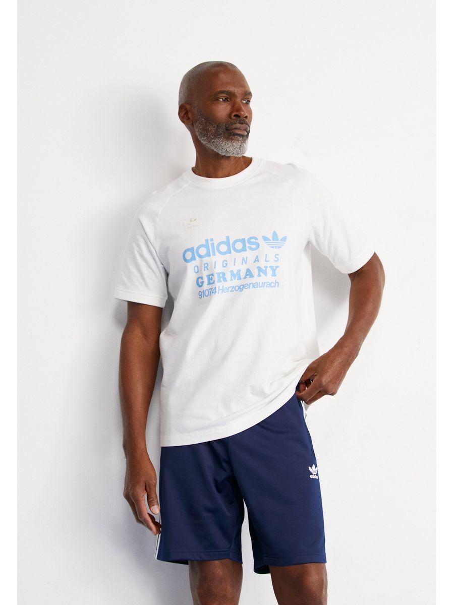 

Футболка мужская Adidas Originals AD122O11V белая M, Белый, AD122O11V