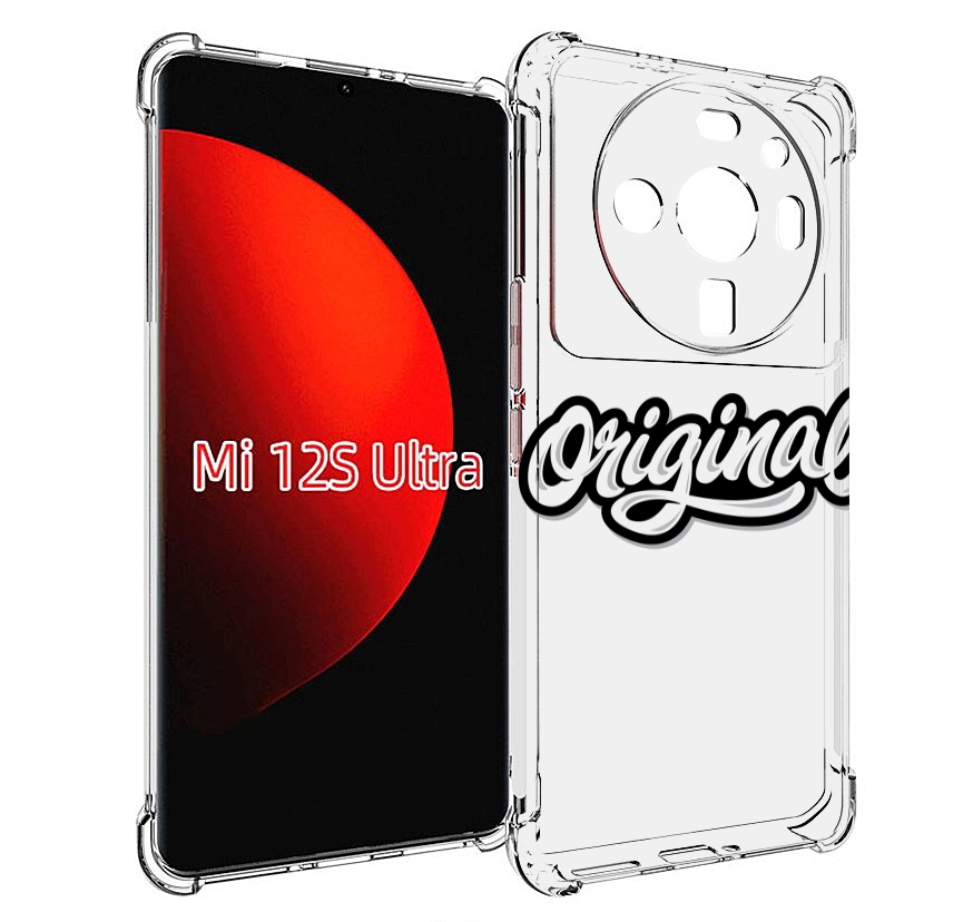 

Чехол MyPads оригинал-надпись для Xiaomi 12S Ultra, Прозрачный, Tocco