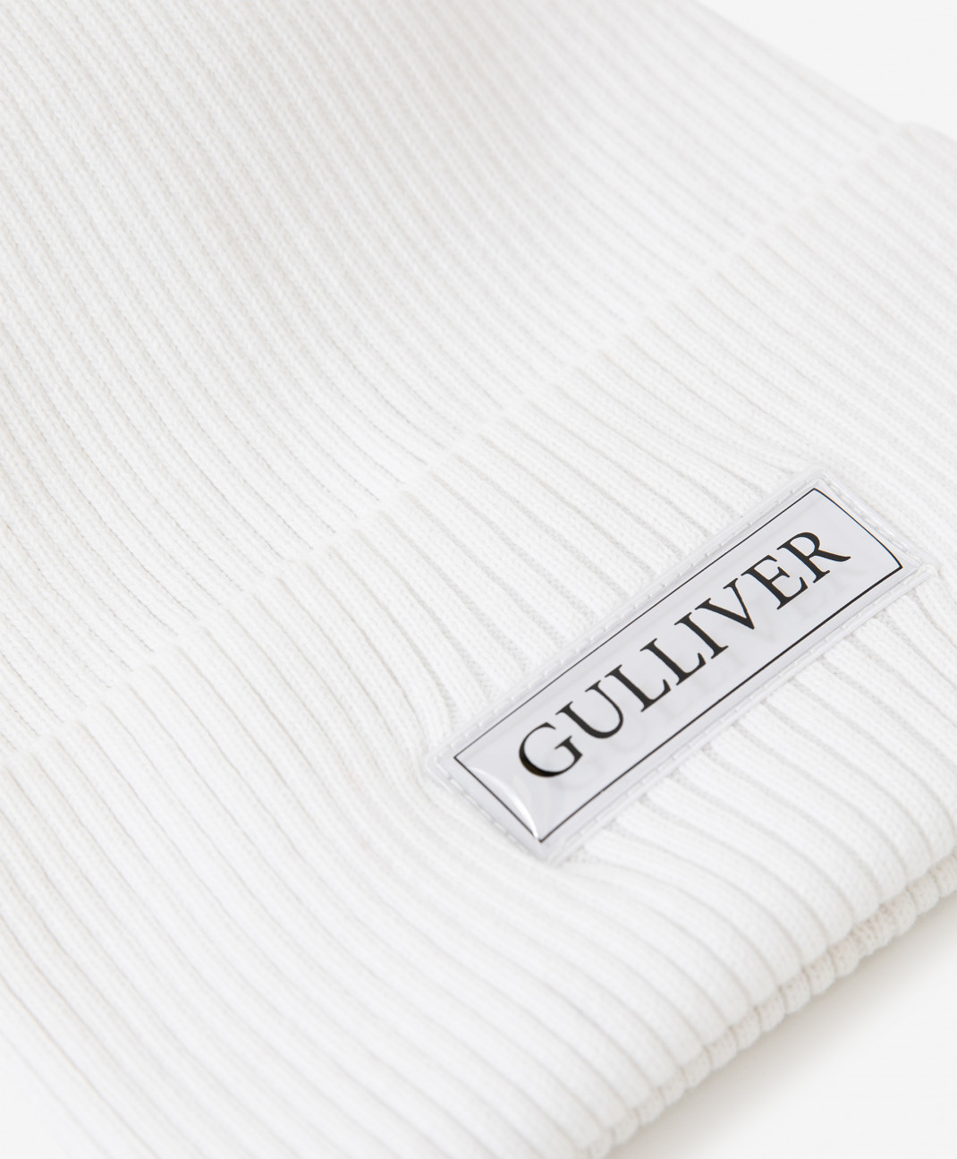 фото Шапка gulliver 22109gjc7304 цв. белый р. 54