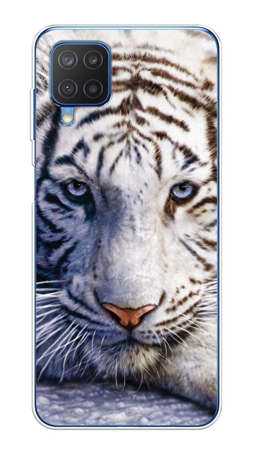 

Чехол на Samsung Galaxy A12/M12 "Бенгальский тигр", Коричневый;белый, 2102650-1