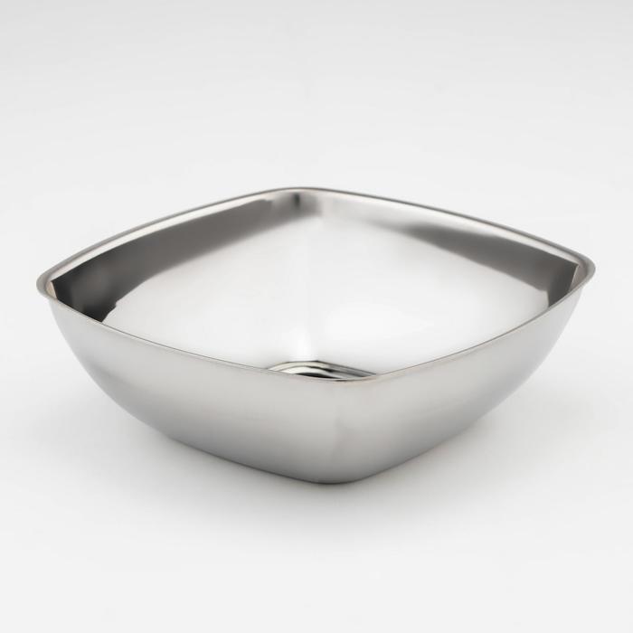 

Мискa, 1 л, 17×17×5,8 см, 201 мaркa стaли, толщинa 0,8 мм,