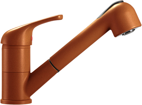 

Смеситель для кухни Webert MARE pull-out granit Terracotta MA940102 38568
