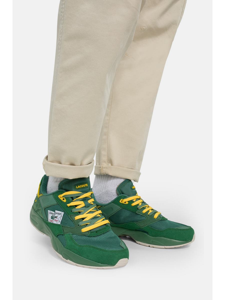 

Кроссовки мужские Lacoste 001431003 зеленые 44 EU, Зеленый, 001431003