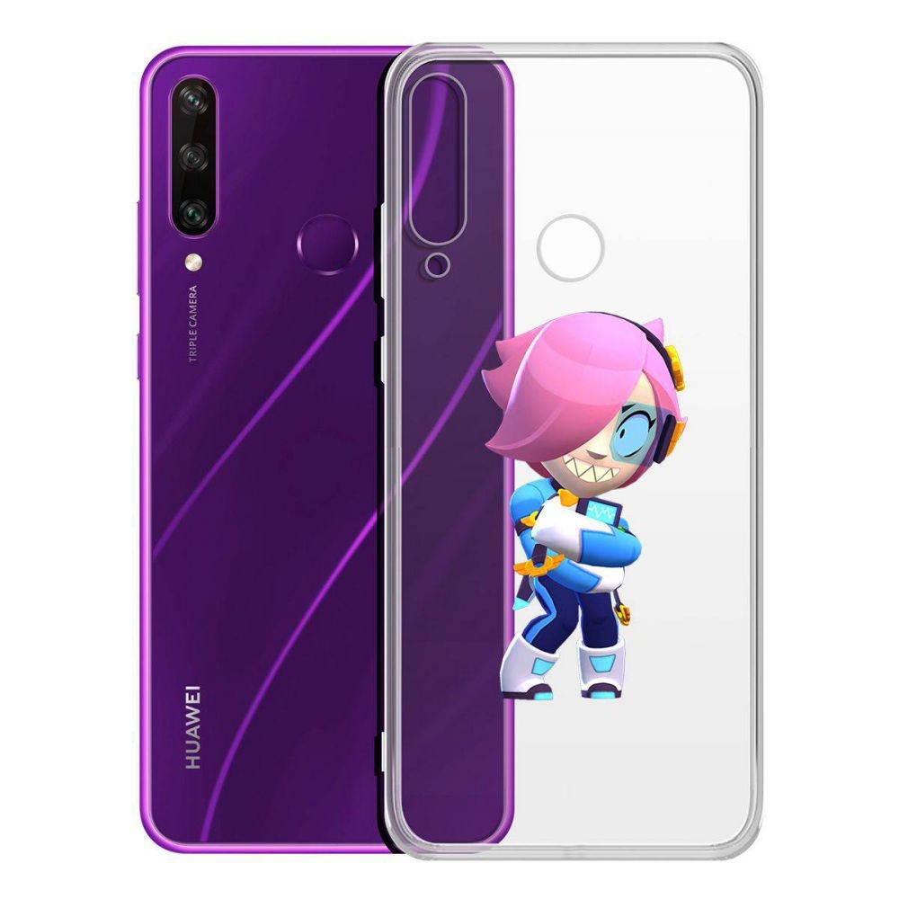 

Чехол-накладка Brawl Stars-Колетт Навигатор для Huawei Y6p, Прозрачный