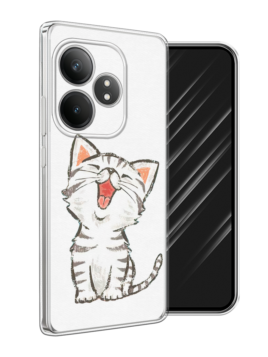 

Чехол Awog на Realme GT Neo 6 SE "Котенок рисованный", Серый;белый, 2516850-1