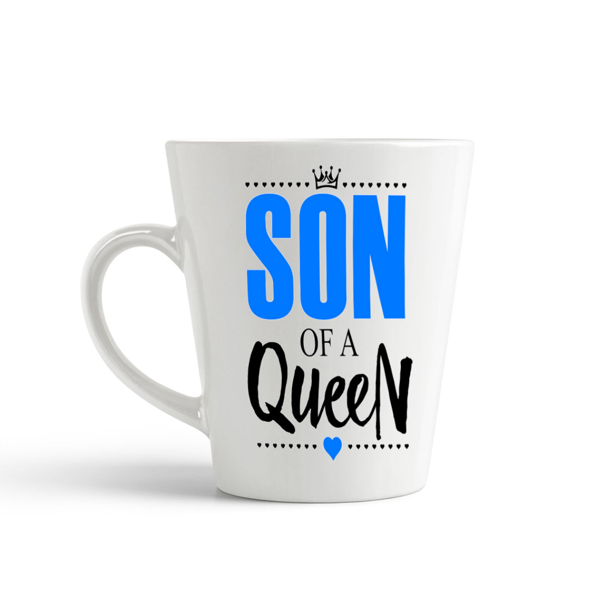

Конусная кружка CoolPodarok Прикол Семья Son of a Queen Сын королевы
