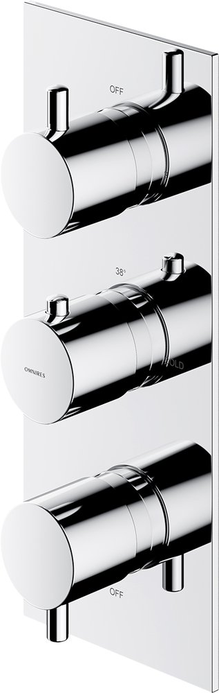 

Смеситель для душа Omnires Y Y1238/KROCR с термостатом, хром