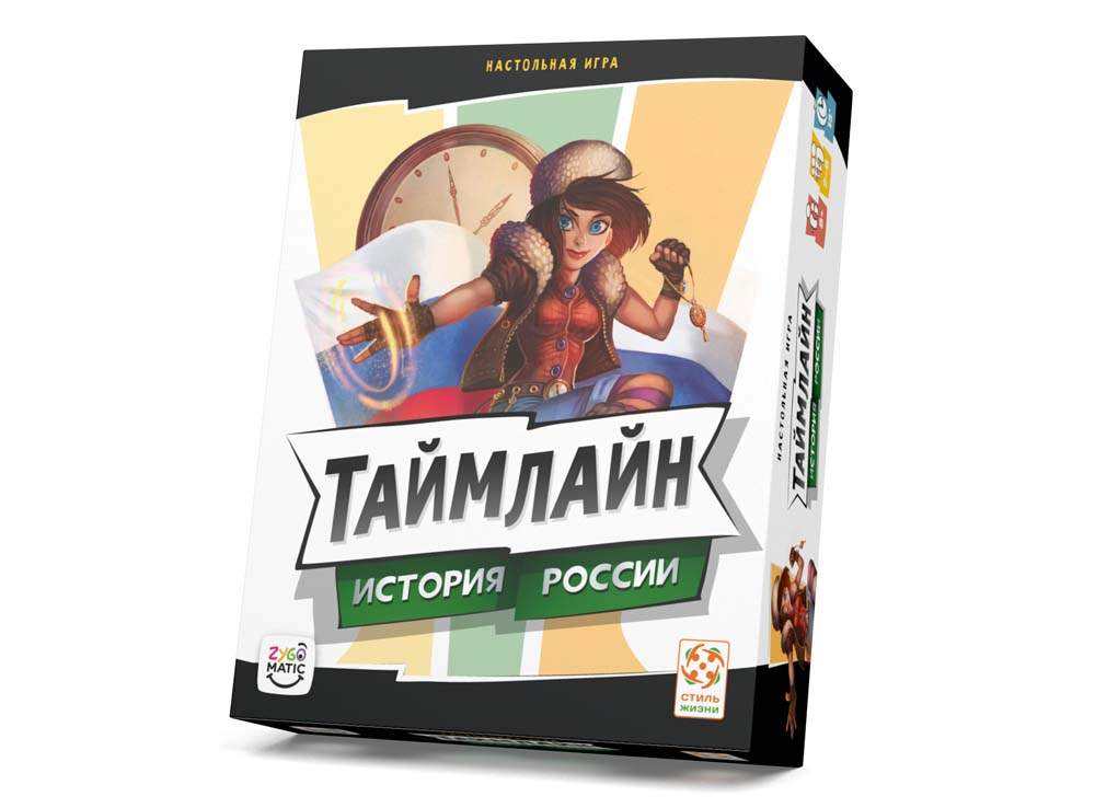 

Настольная игра Стиль Жизни Таймлайн История России, Таймлайн