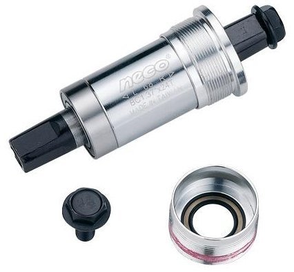 

Каретка NECO B920AL, BSA, 73/126 мм, промподшипники, ось 10В21, чашки - алюминий, корпус -, Серебристый