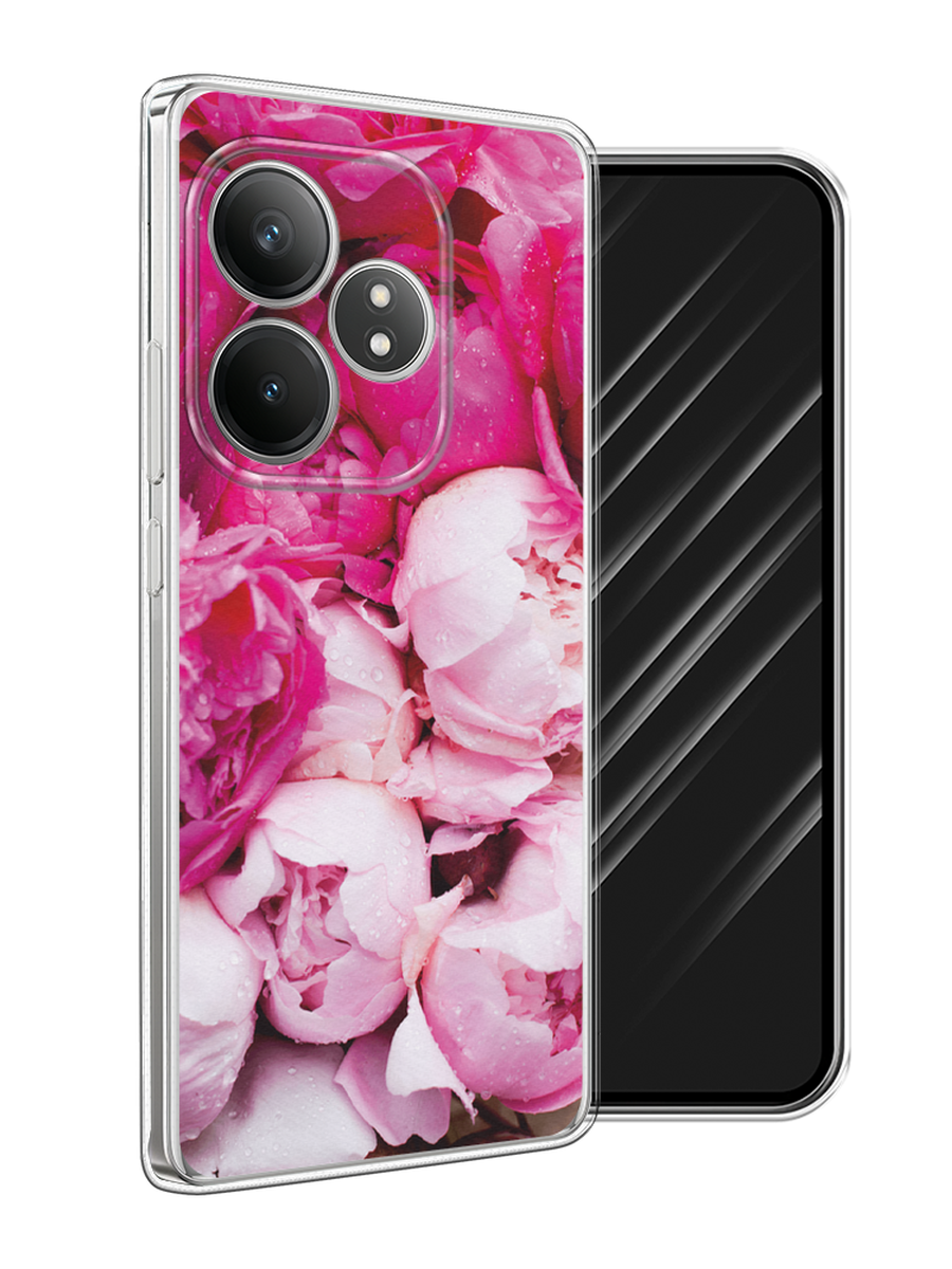 

Чехол Awog на Realme GT Neo 6 SE "Пионы розово-белые", Белый;розовый, 2516850-1