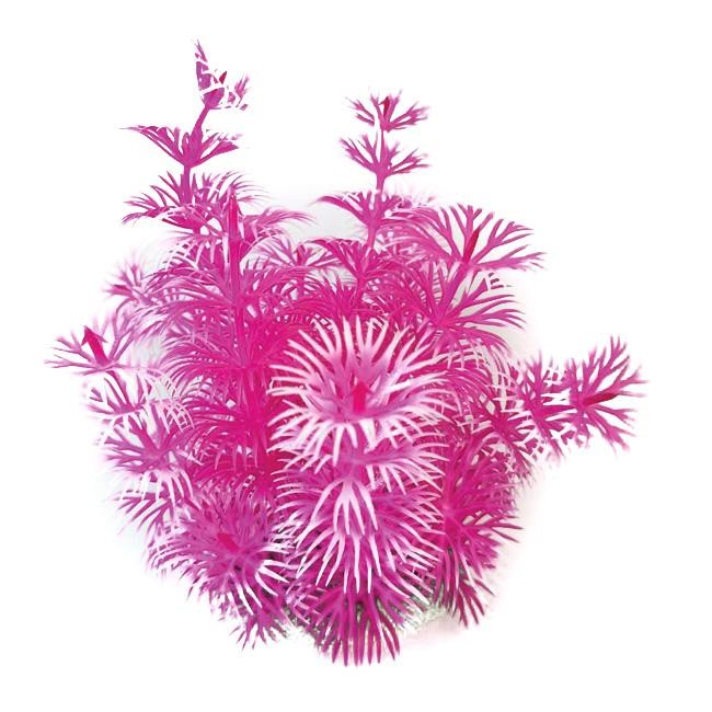 фото Искусственное растение для аквариума ripoma кустик, разноцветный 7х12 см