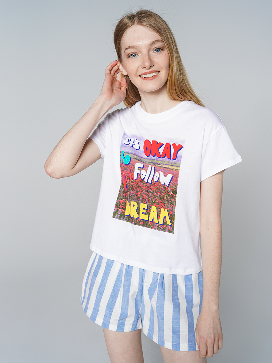 

Футболка женская ТВОЕ 81717 белая XS, 81717