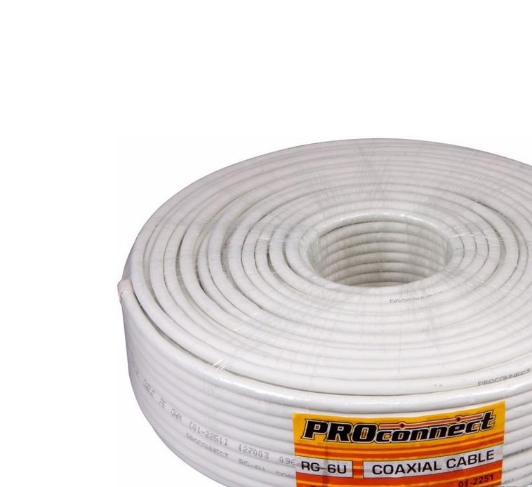 

Коаксильный кабель PROCONNECT (01-2251) RG-6U бухта 100м