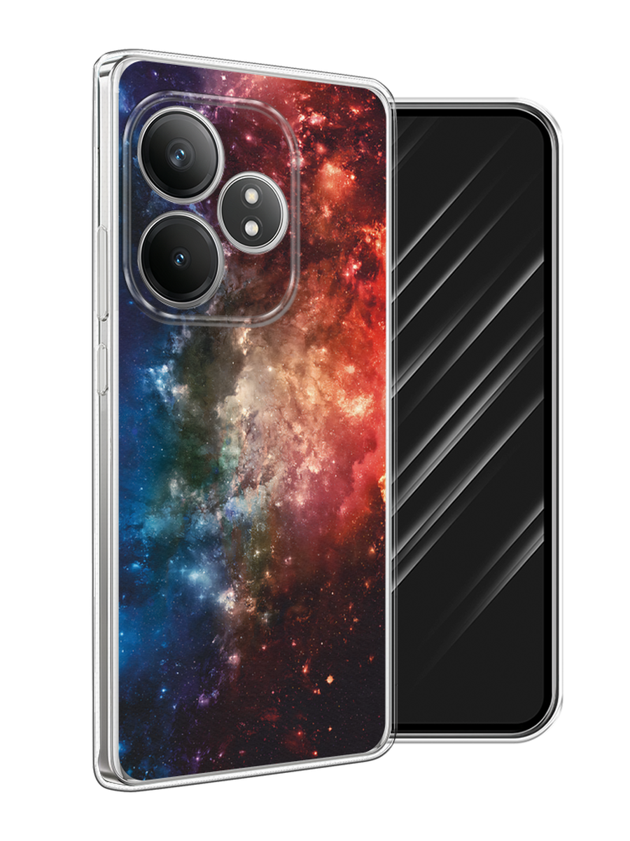 

Чехол Awog на Realme GT Neo 6 SE "Космос", Синий;бежевый;красный, 2516850-1