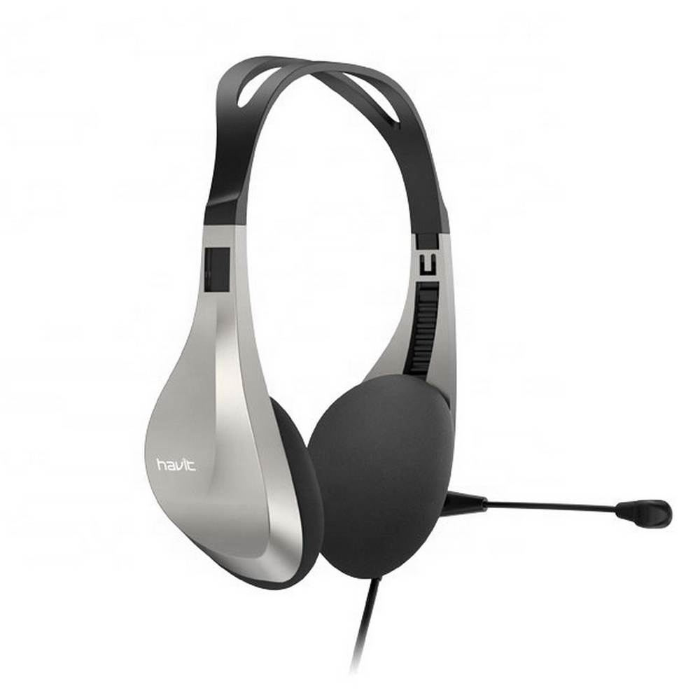 фото Наушники havit audio series-wired headphone h205d black+grey