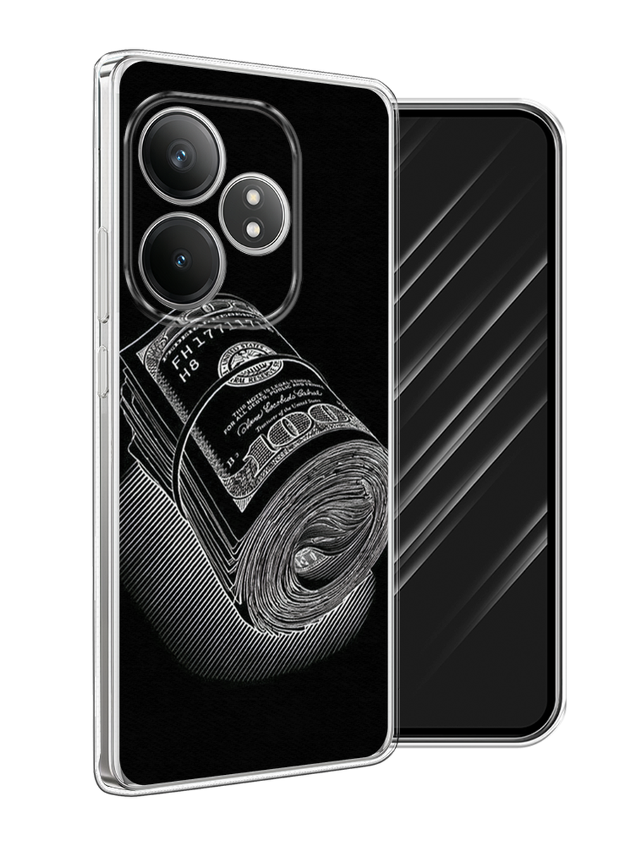 

Чехол Awog на Realme GT Neo 6 SE "Кубышка денег", Черный;серебристый, 2516850-1