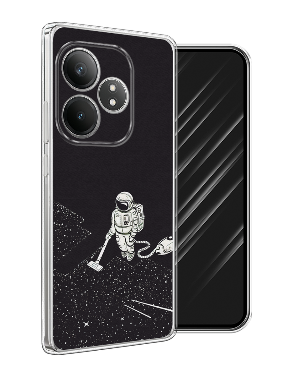 

Чехол Awog на Realme GT Neo 6 SE "Космонавт с пылесосом", Белый, 2516850-1