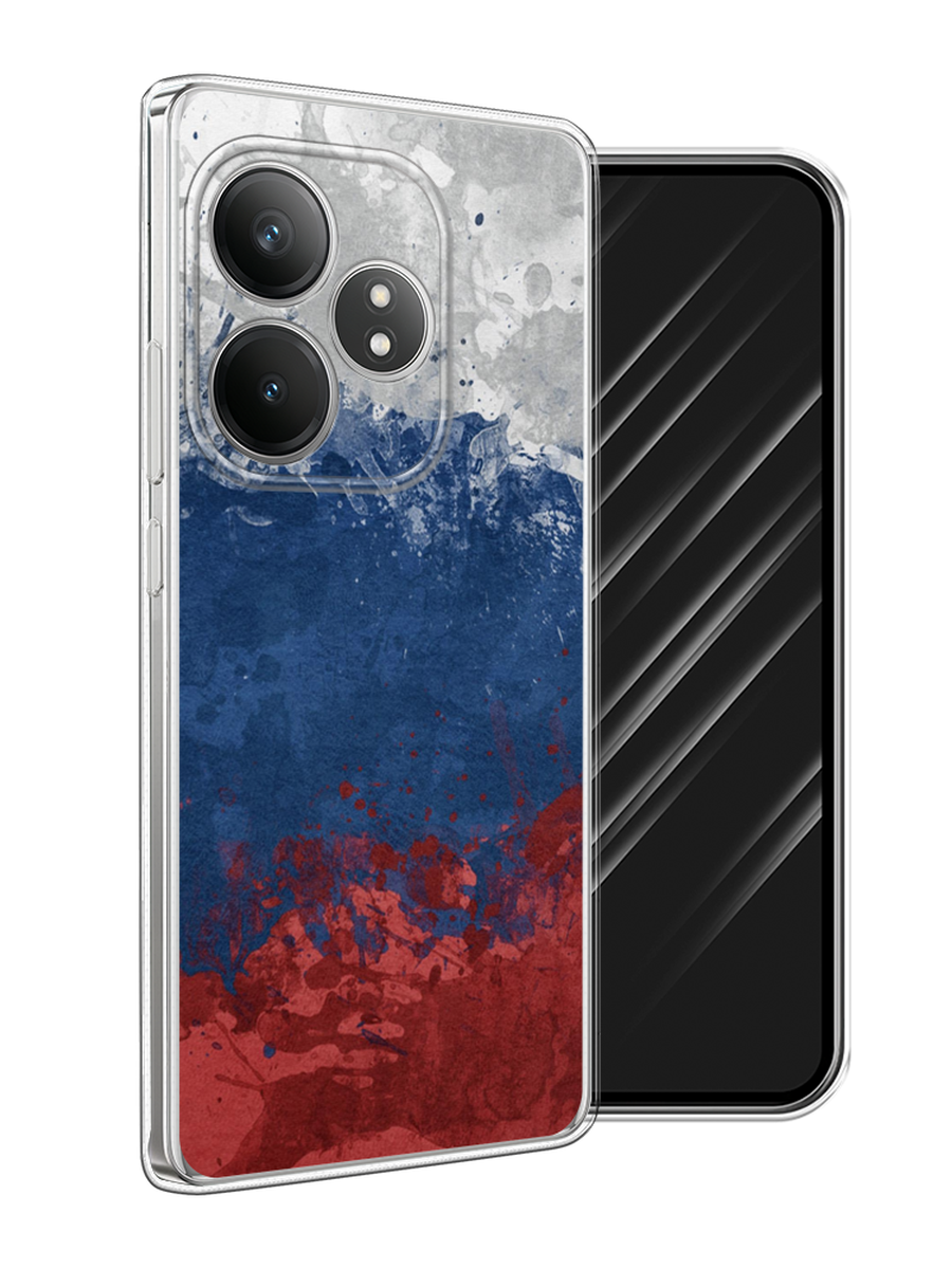 

Чехол Awog на Realme GT Neo 6 SE "Флаг России неровный", Белый;синий;красный, 2516850-1