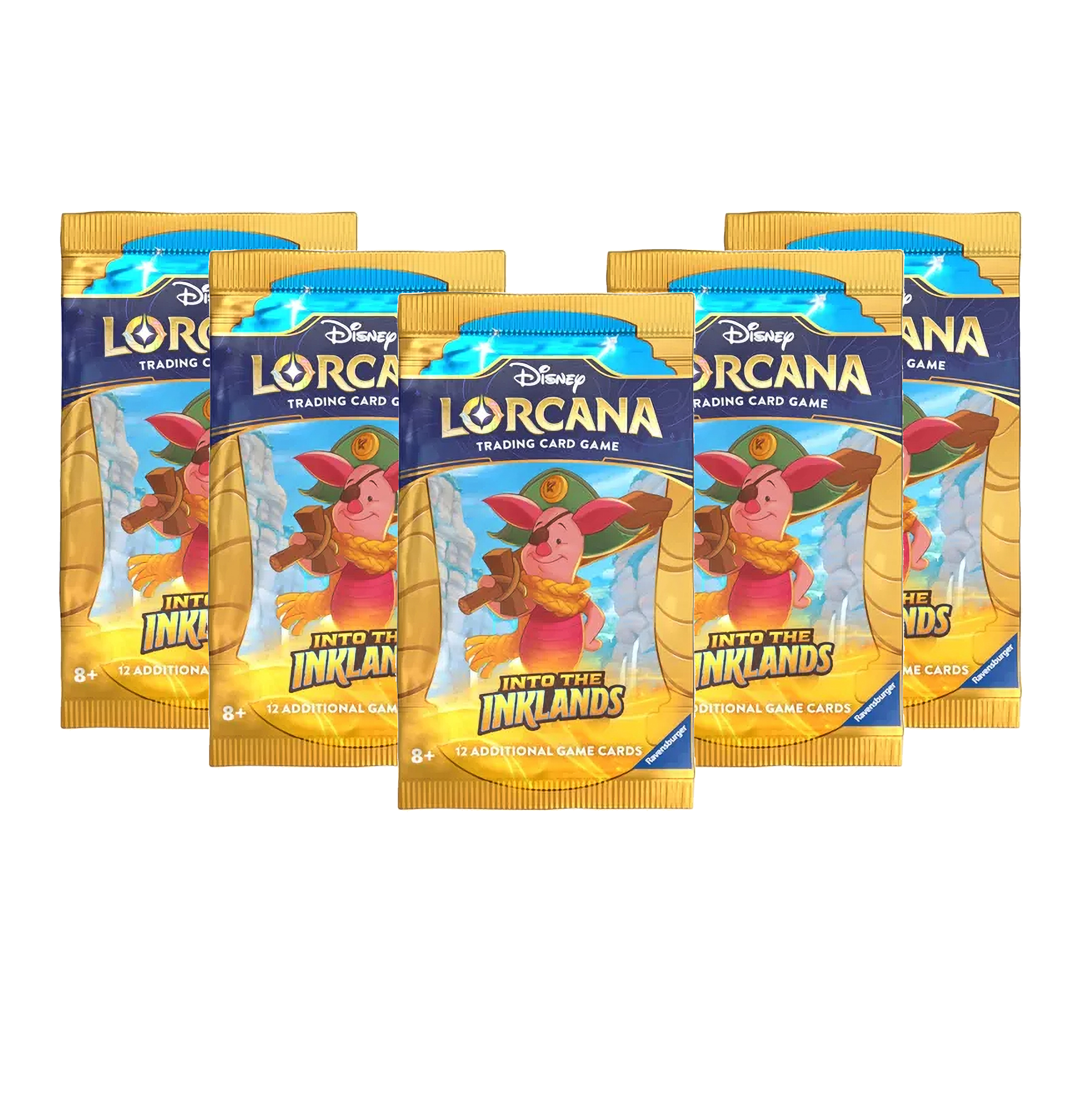 

Настольная игра Disney Lorcana TCG: 5 бустеров издания Into the Inklands англ, TCG