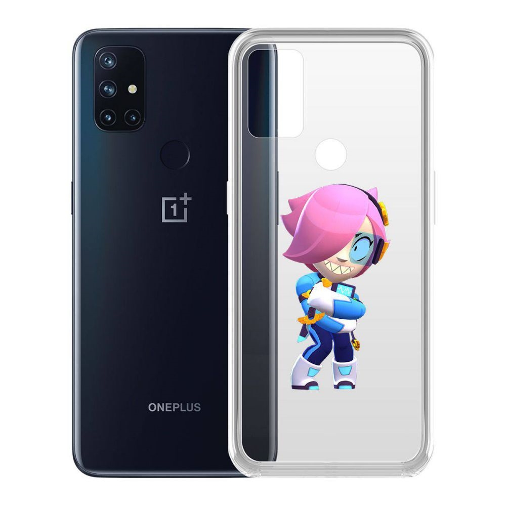 

Чехол-накладка Brawl Stars-Колетт Навигатор для OnePlus Nord N10 5G