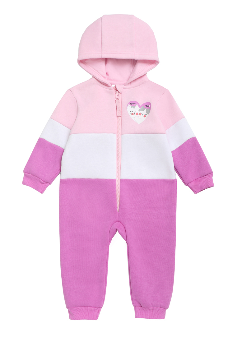 

Комбинезон детский Kari Baby AW23B004, розовый, 74, AW23B004