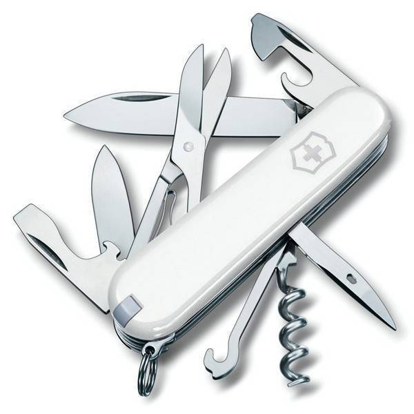 Мультитул Victorinox Climber, белый, 14 опций