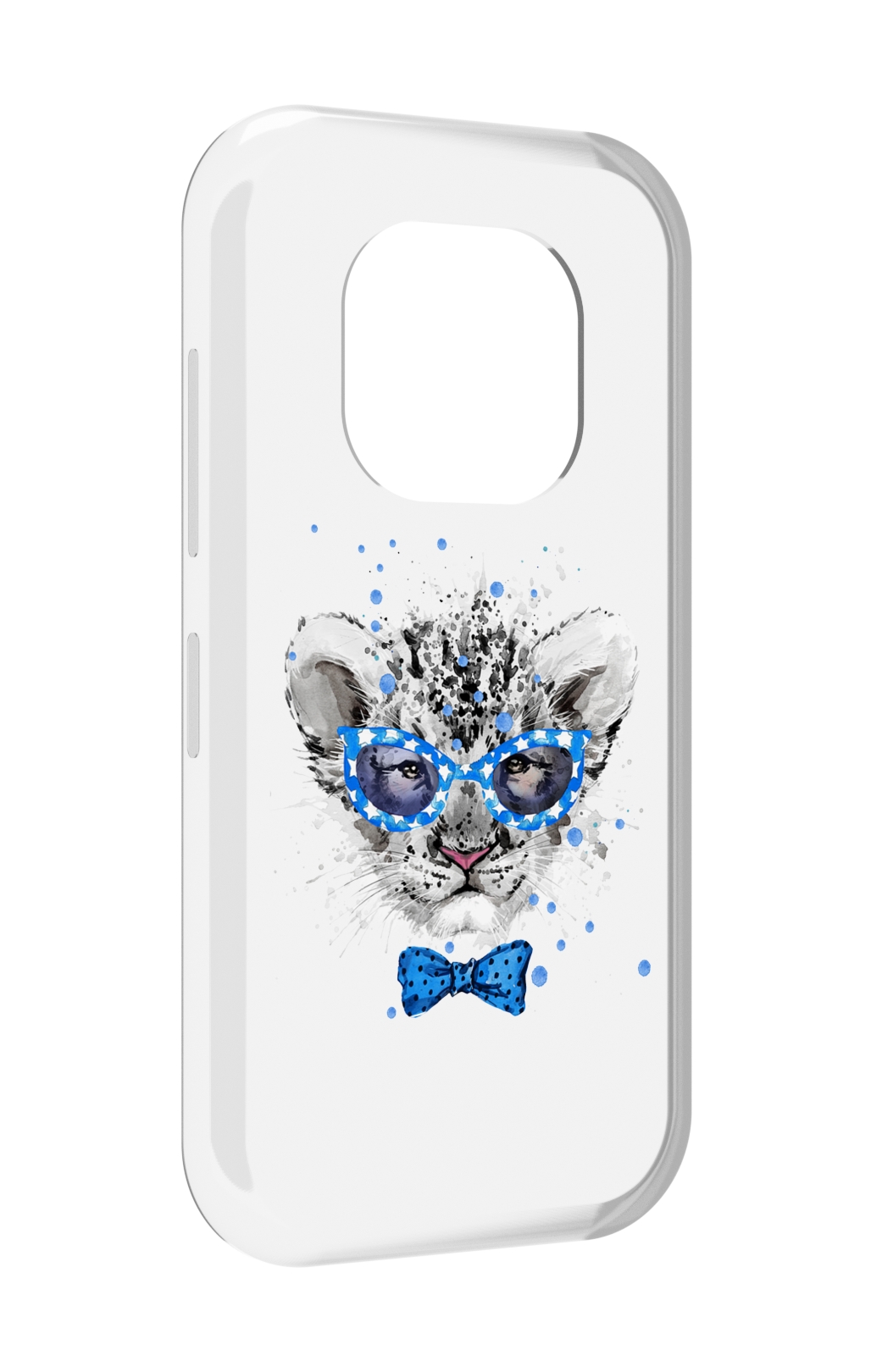 

Чехол MyPads тигренок с бабочкой для Doogee V20, Прозрачный, Tocco