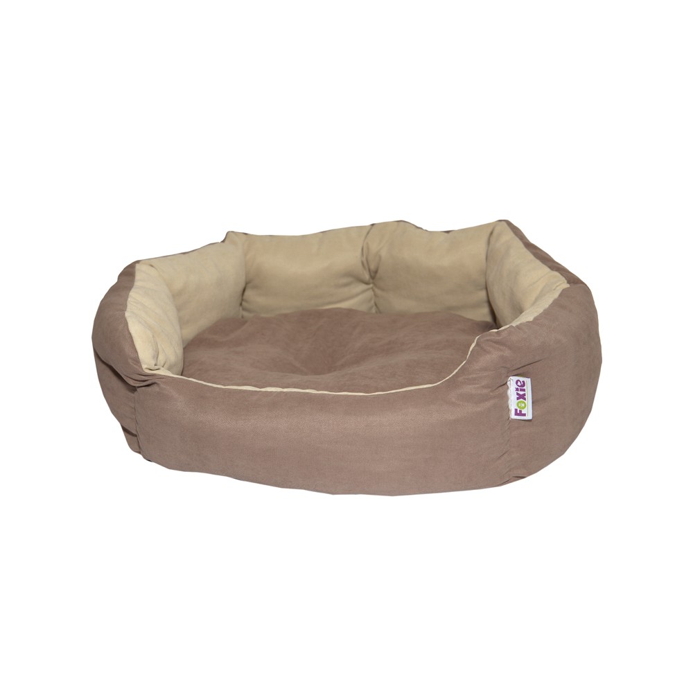 Лежак для животных Foxie Cream Sofa бежевый, 60 х 50 см