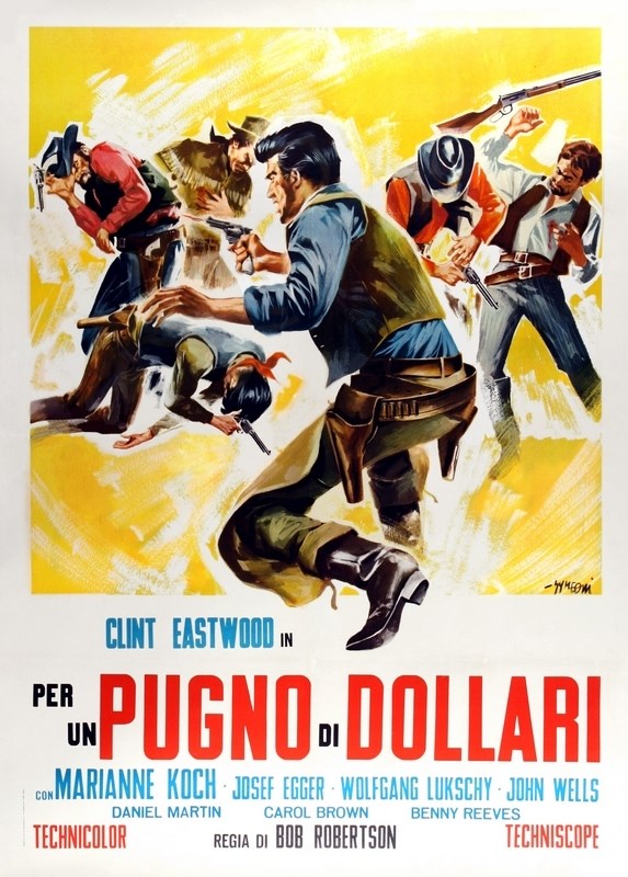 

Постер к фильму "За пригоршню долларов" (Per un pugno di dollari) A4