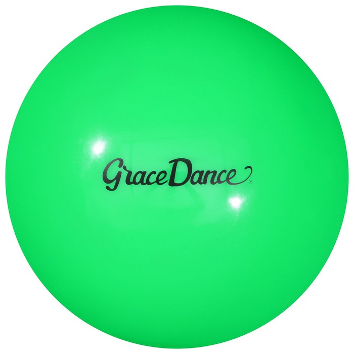 

Мяч для художественной гимнастики Grace Dance, d-16,5 см, цвет мятный, Зеленый