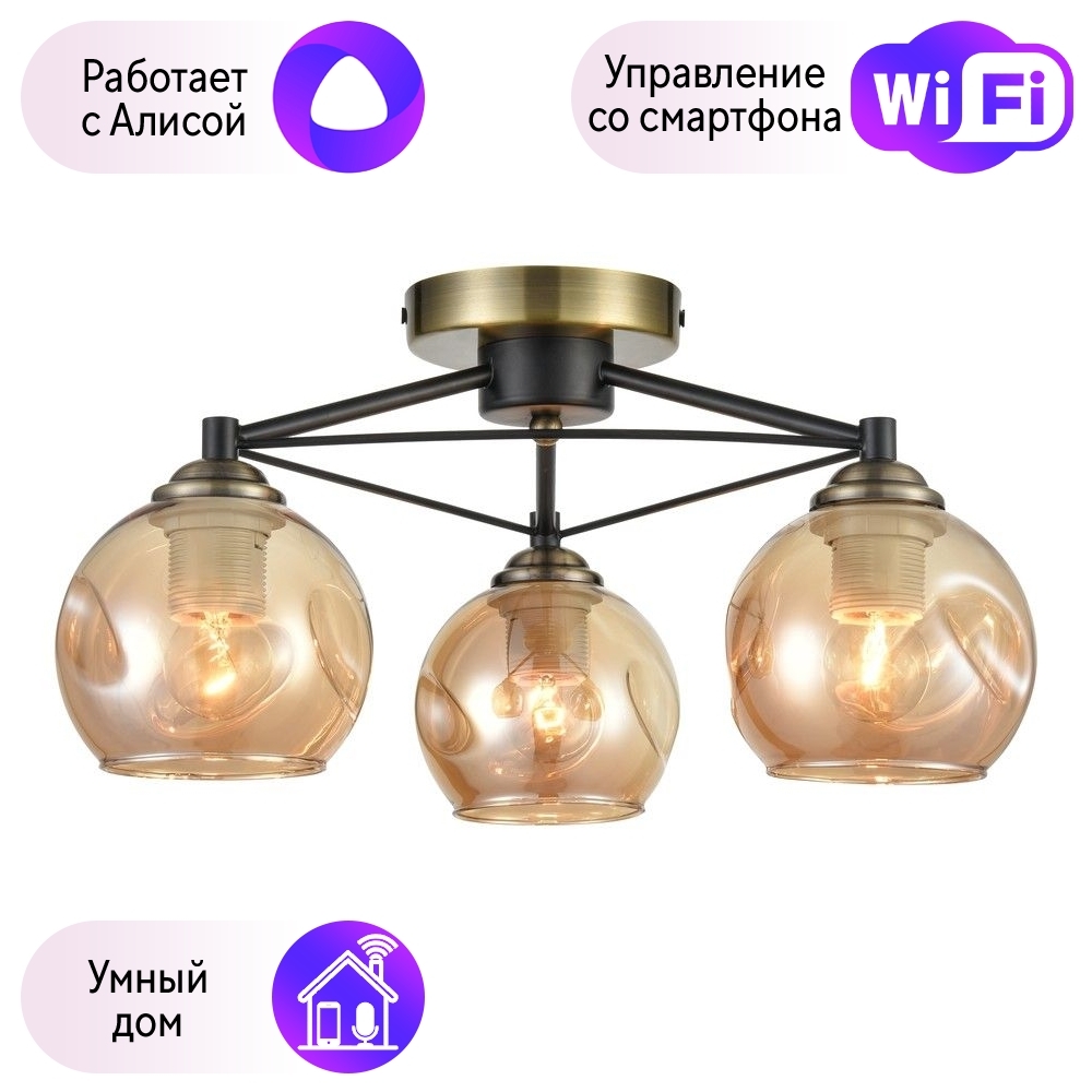 

Потолочная люстра Velante с поддержкой Алиса 769-527-03-A
