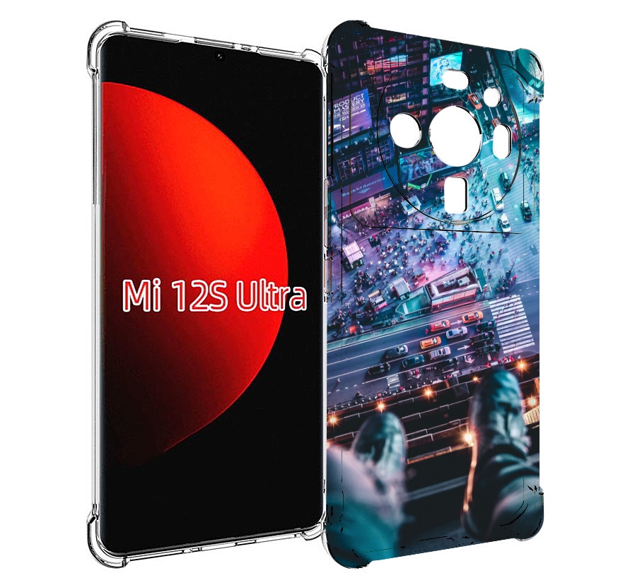 

Чехол MyPads парень на крыше для Xiaomi 12S Ultra, Прозрачный, Tocco