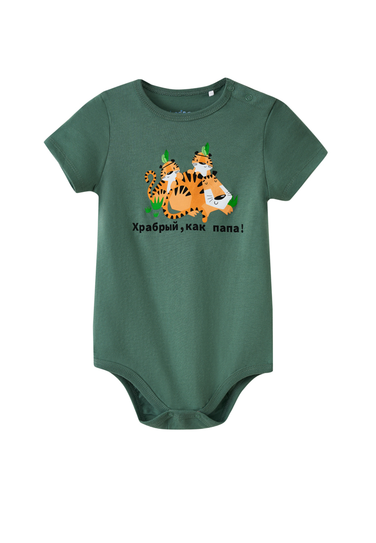 

Боди детское Kari Baby SS23B12300708, зеленый, 86, SS23B12300708