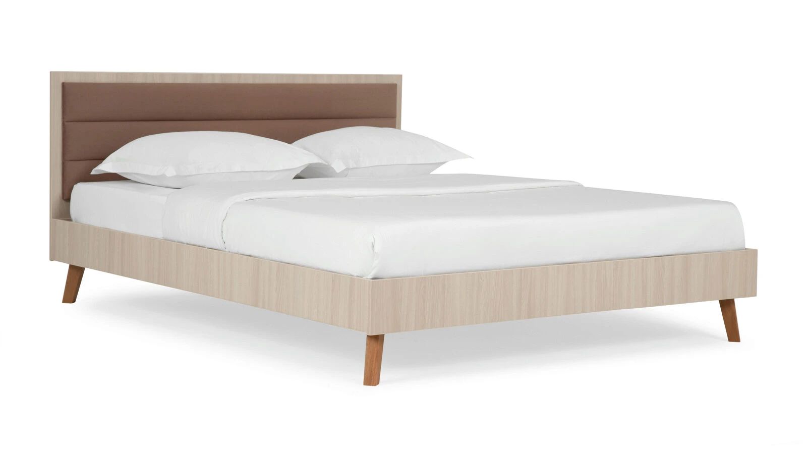 

Кровать Askona Tilda Soft Ясень Шимо Светлый Casanova Stone 140х200, Бежевый