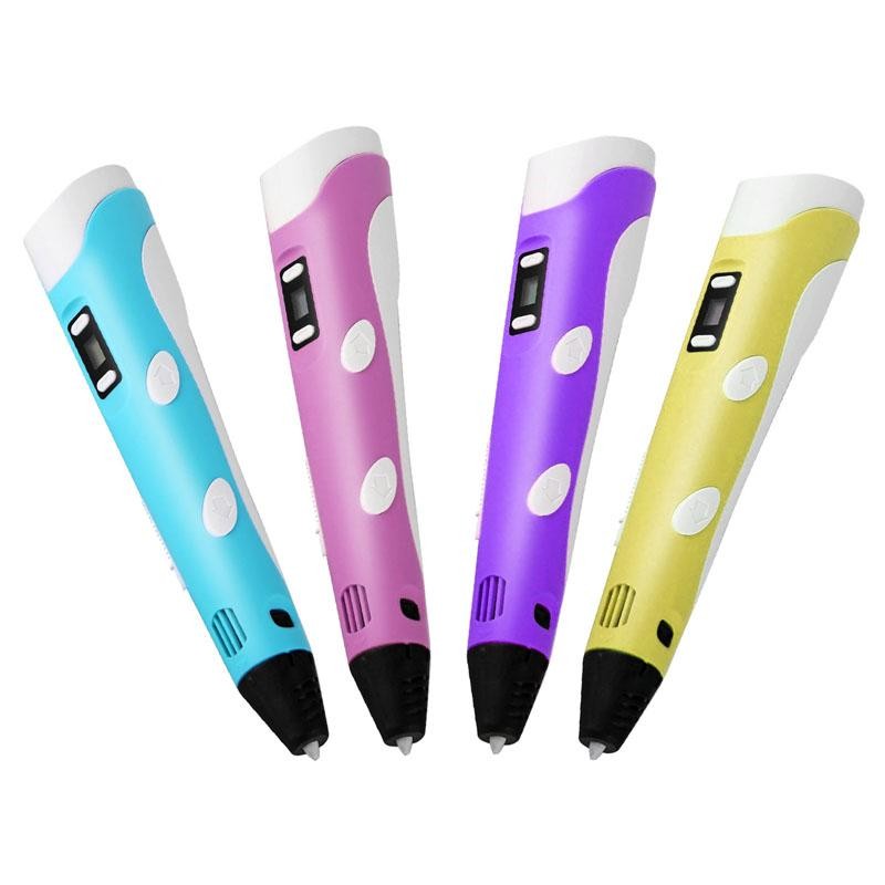 

3D ручка c LCD дисплеем 3D Pen 2 (Цвет: Сиреневый ), 00105725
