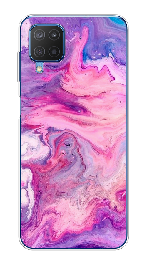 

Чехол на Samsung Galaxy A12/M12 "Нежно-розовая абстракция", Розовый, 2102650-3