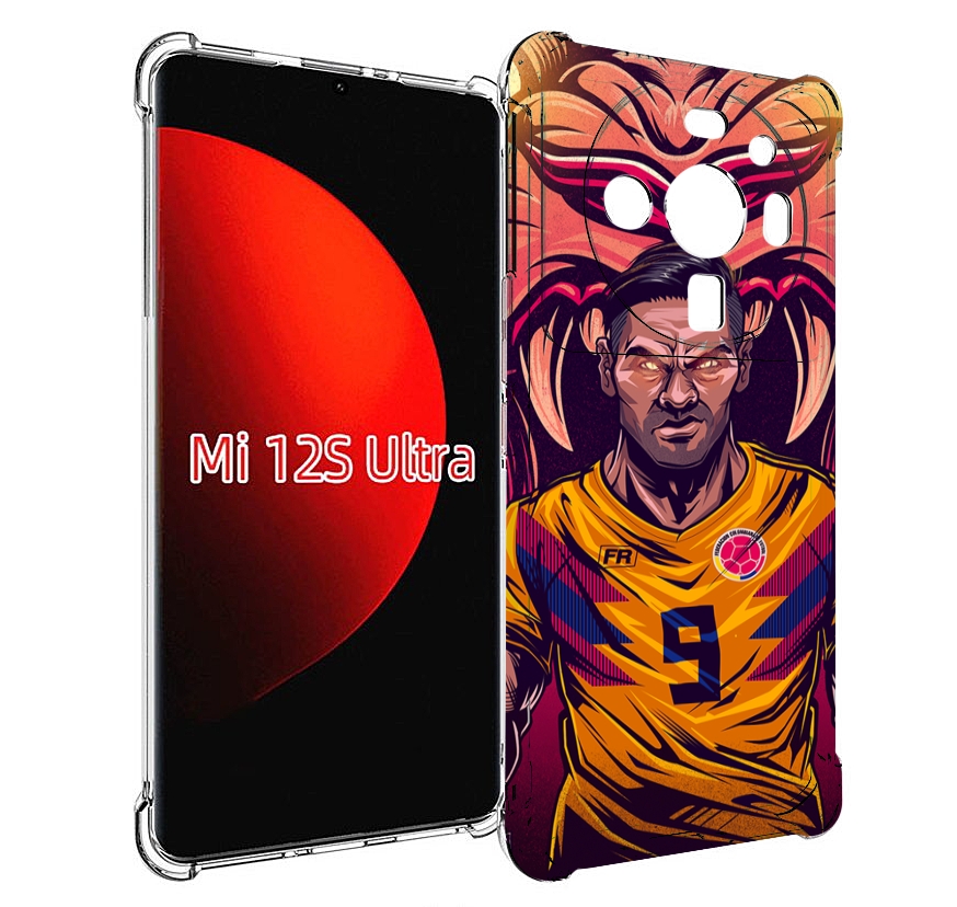 

Чехол MyPads парень-тигр-красный для Xiaomi 12S Ultra, Прозрачный, Tocco