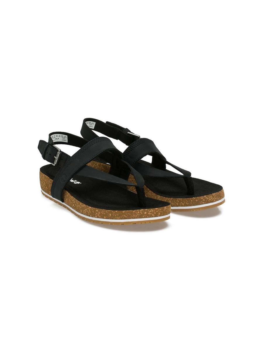 

Сандалии женские Timberland 001227041 черные 37 EU, Черный, 001227041