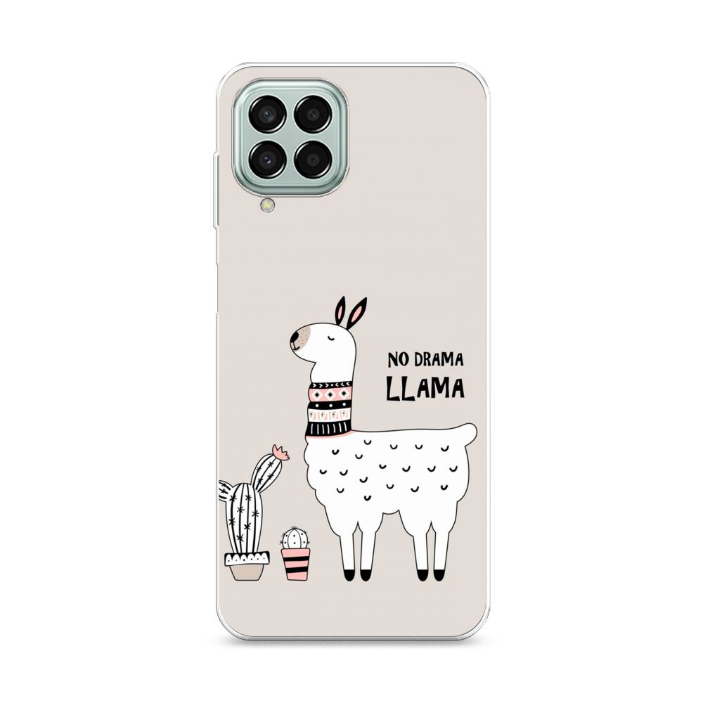 

Чехол Awog на Samsung Galaxy M33 / Самсунг M33 "No drama LLama", Разноцветный, 2105650-2