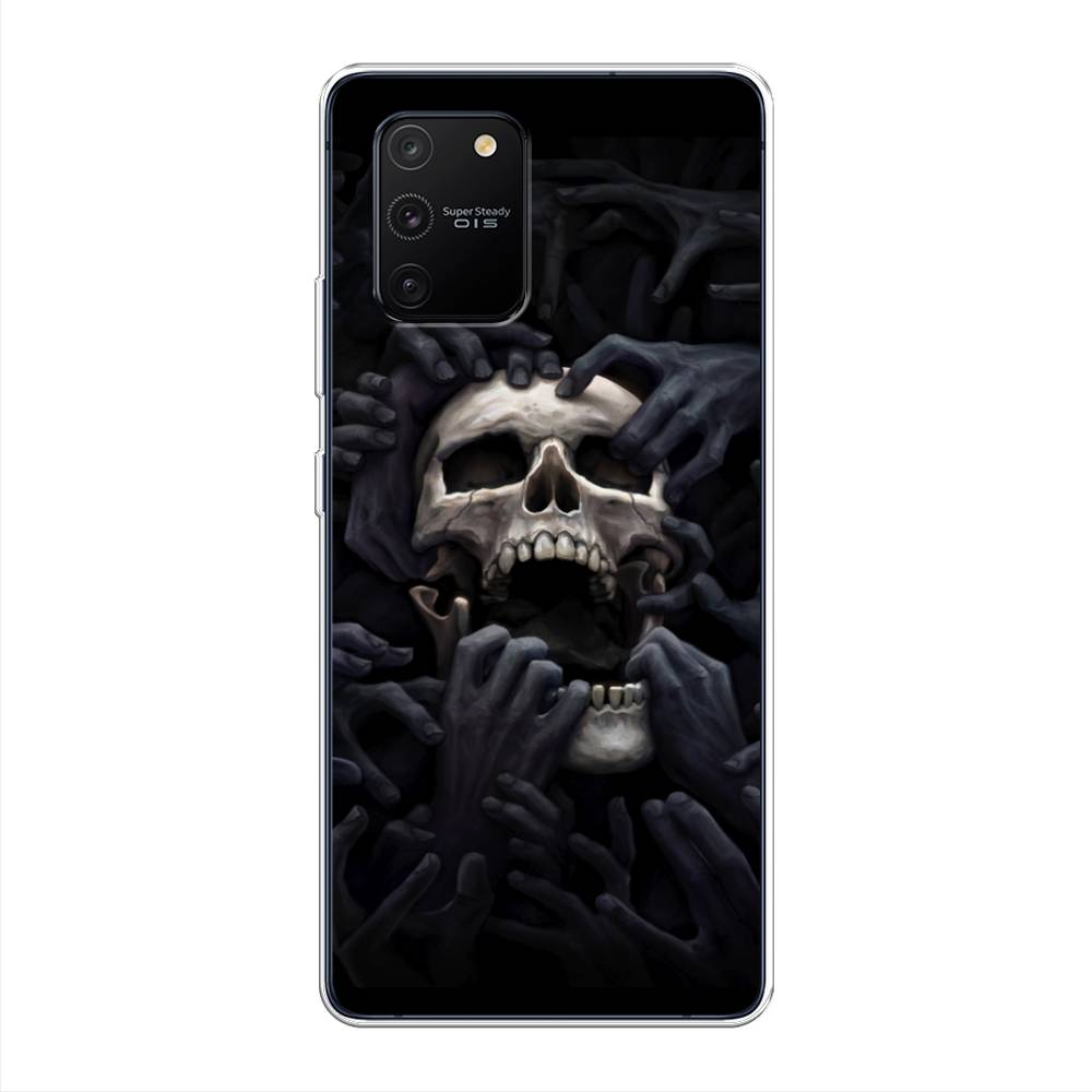 

Чехол Awog на Samsung Galaxy A91/S10 Lite "Череп 29", Разноцветный, 29950-9
