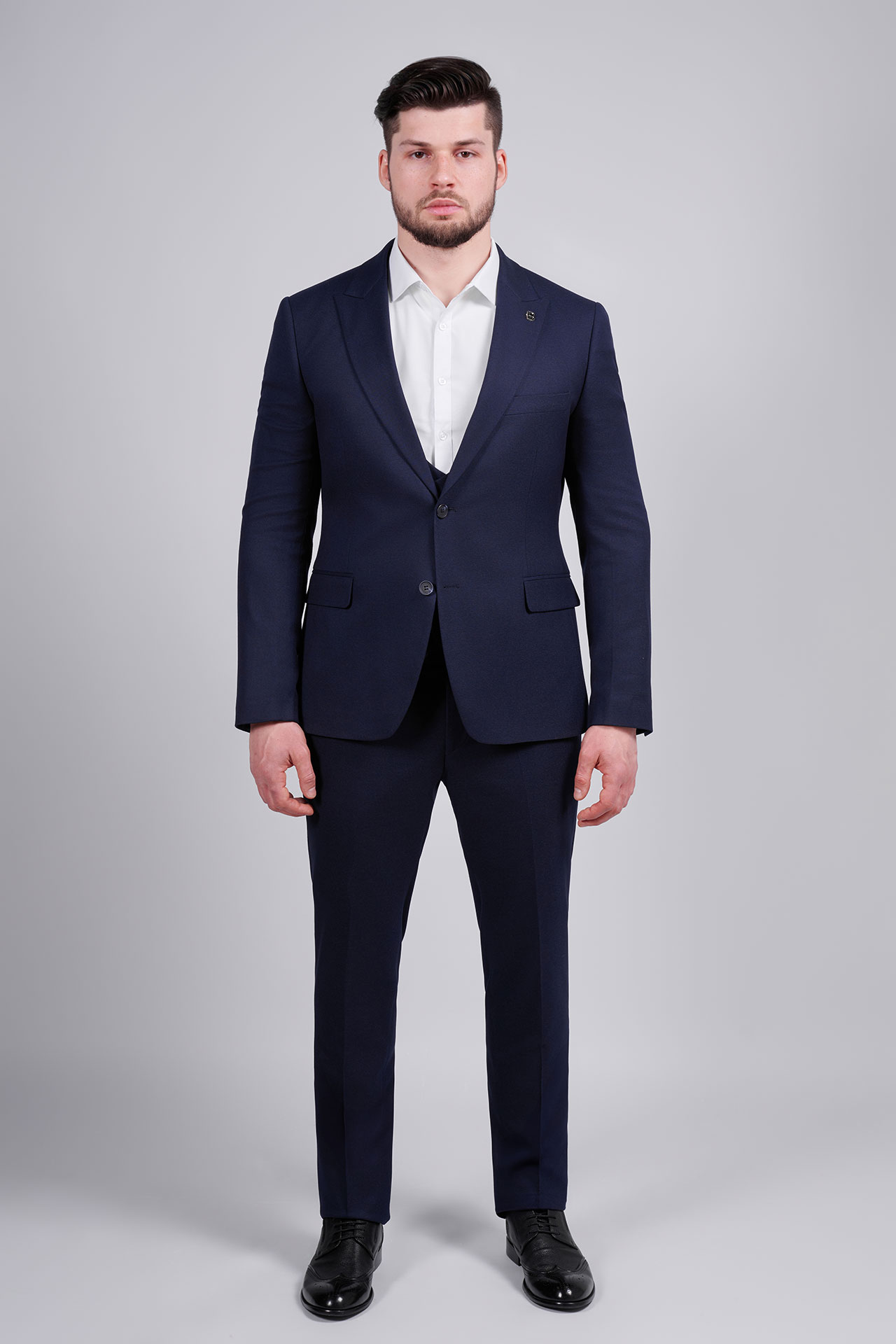 Костюм мужской Brookss классический синий 58/194 RU