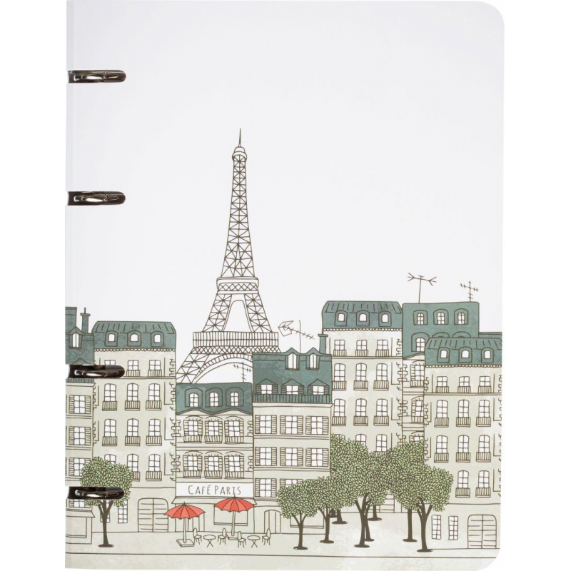 

Тетрадь общая А5 120л клеткакольца(смен.блок) Paris TSB5-120PR CANBE 1378720