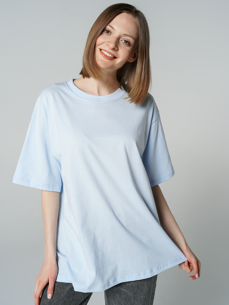 

Футболка женская ТВОЕ 81804 голубая XL, 81804