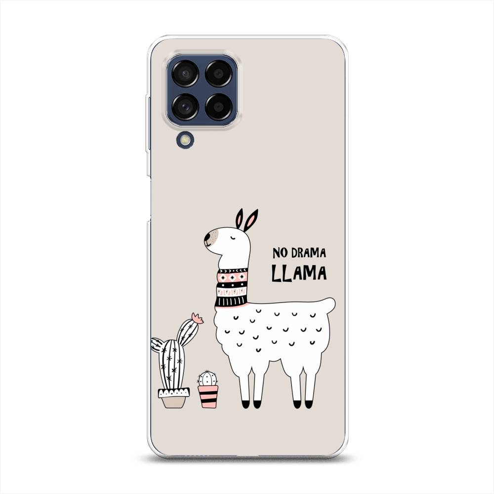 

Чехол Awog на Samsung Galaxy M53 / Самсунг M53 "No drama LLama", Разноцветный, 2105850-2