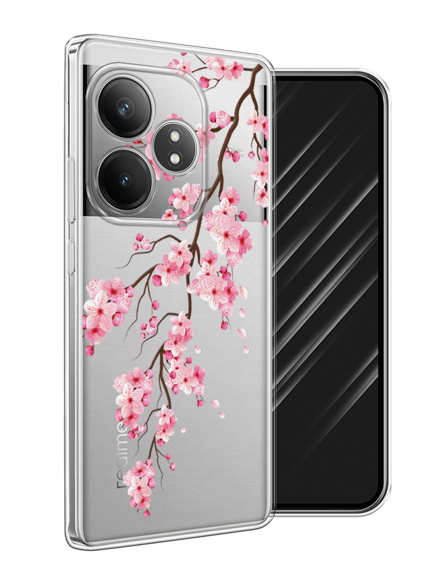 

Чехол Awog на Realme GT Neo 6 SE "Розовая сакура", Розовый;белый;коричневый, 2516850-1
